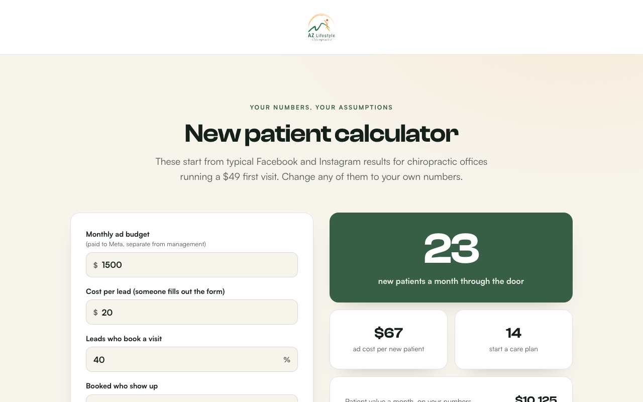 Calculator preview