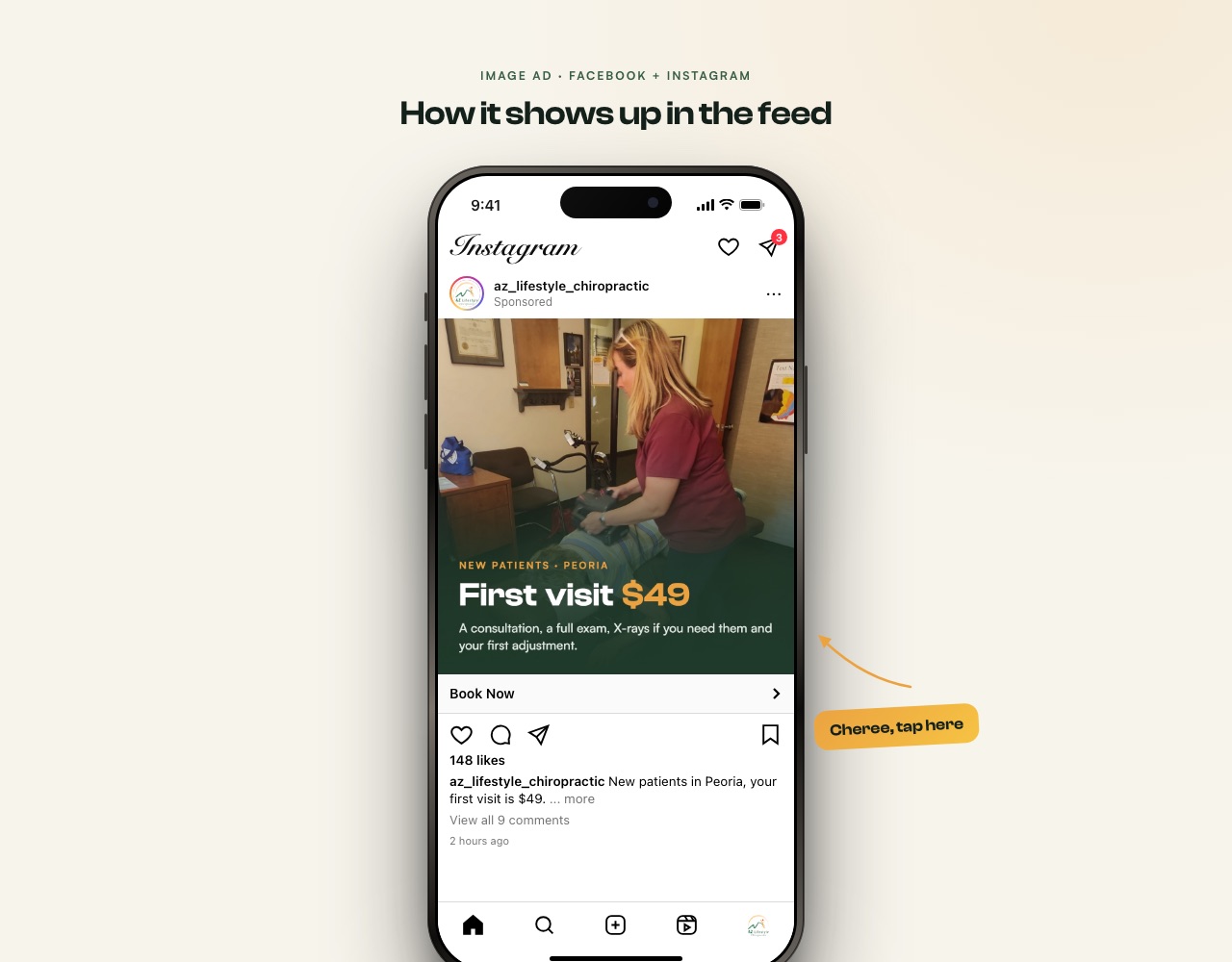 Image ad preview